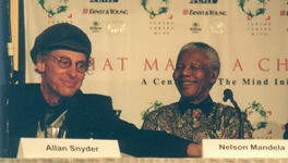 Snyder and Mandela at WMC